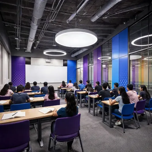 Aviation library and study floor